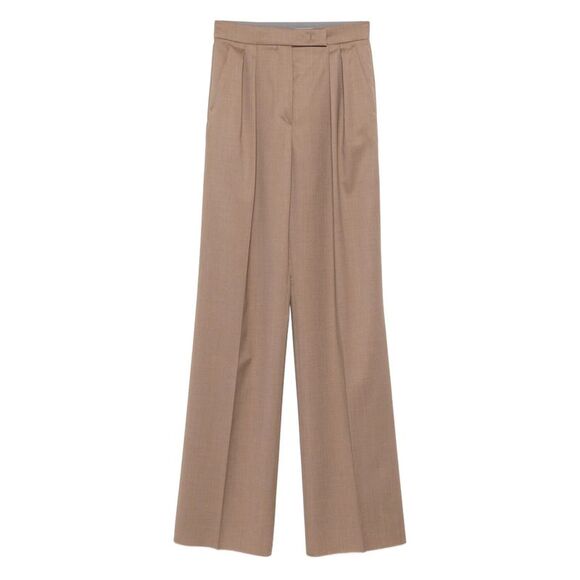 Max Mara Brown Trousers - Straight Trousers Women